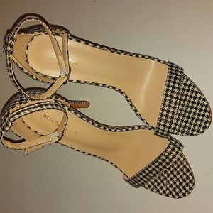 Houndstooth Heels